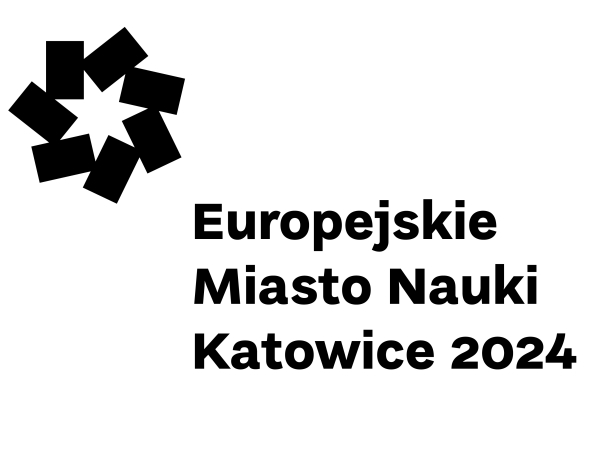 Logotyp Europejskiego Miasta Nauki Katowice 2024