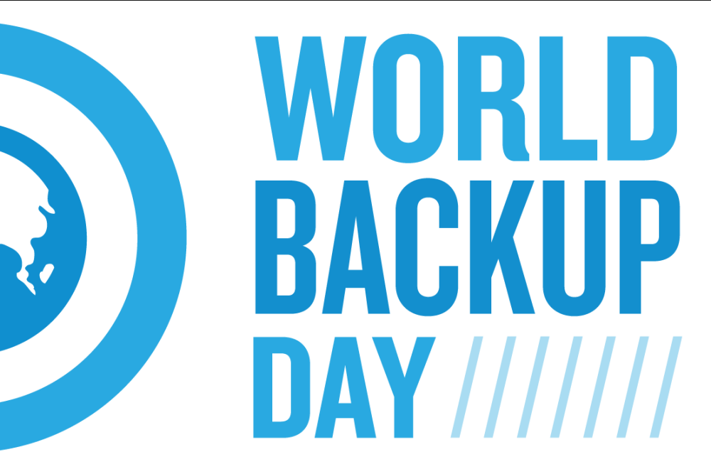 Logotyp Światowego Dnia Backupu. Źródło: www.worldbackupday.com